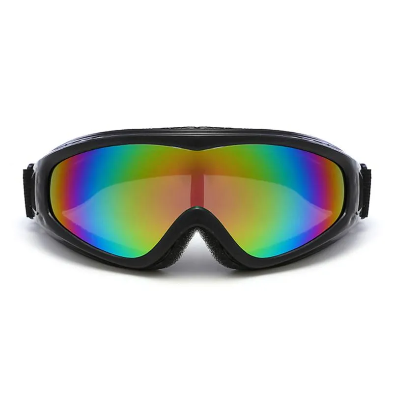 Skibrille UV400 HD Männer Frauen Anti-Fog-Skifahren Wintersport Anti-Schlag-Skating Snowboardbrille Schneemobil