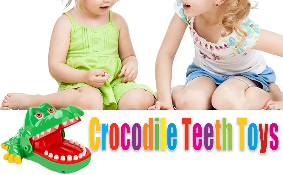 crocodile teeth toys game for kids