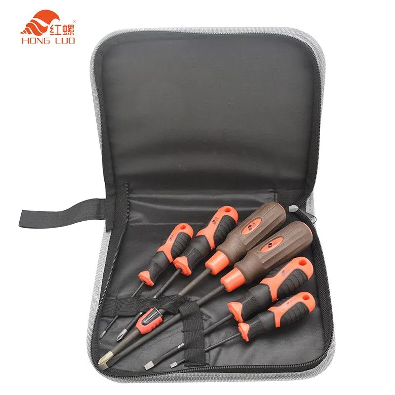 Hand Tools 7Pcs/set Screwdriver Set Insulated PP Handle Multi-function Magnetic Screw Driver Bits S2 Alloy Steel Screwdrive Kit Repair Tool