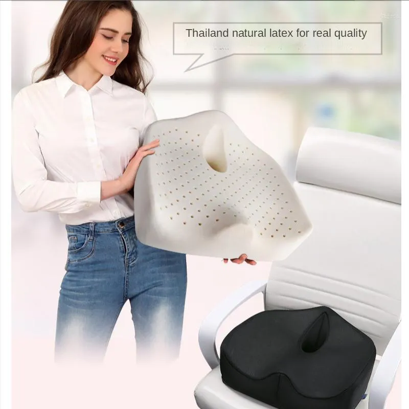 Pillow X-Large Big Size Latex Chair Orthopedic Fat Man Office Car Seat Overweight Hemorrhoid Vertebra Treat