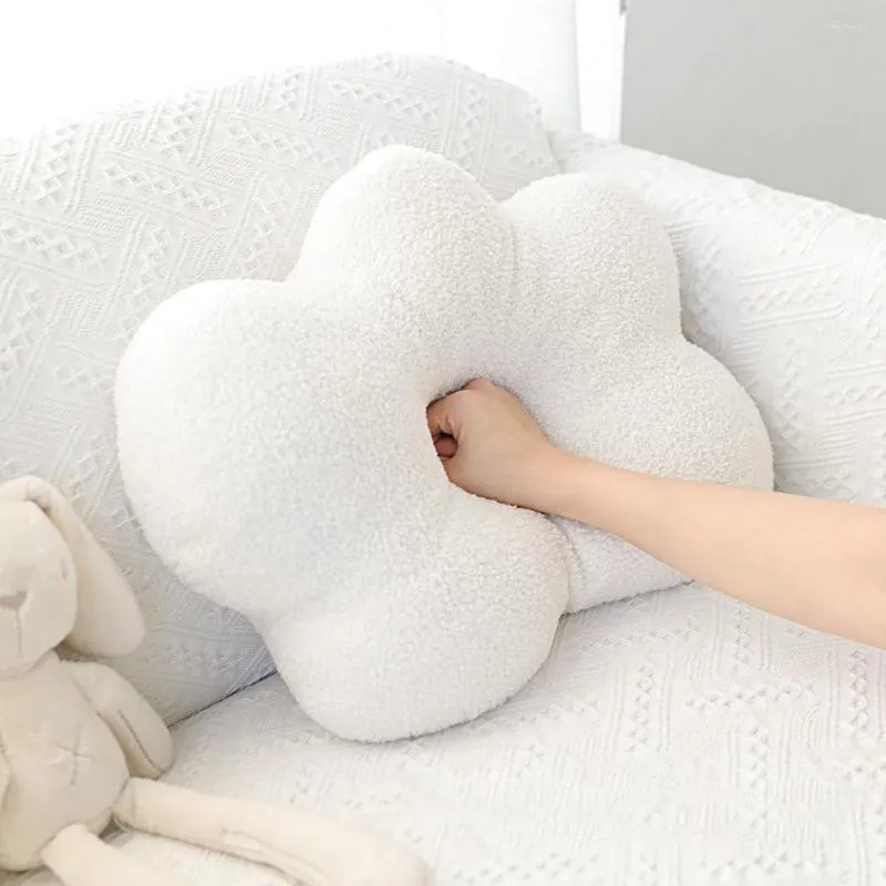 Cuscino Cute Cloud Throw Adorabile bambola da compagnia completamente riempita