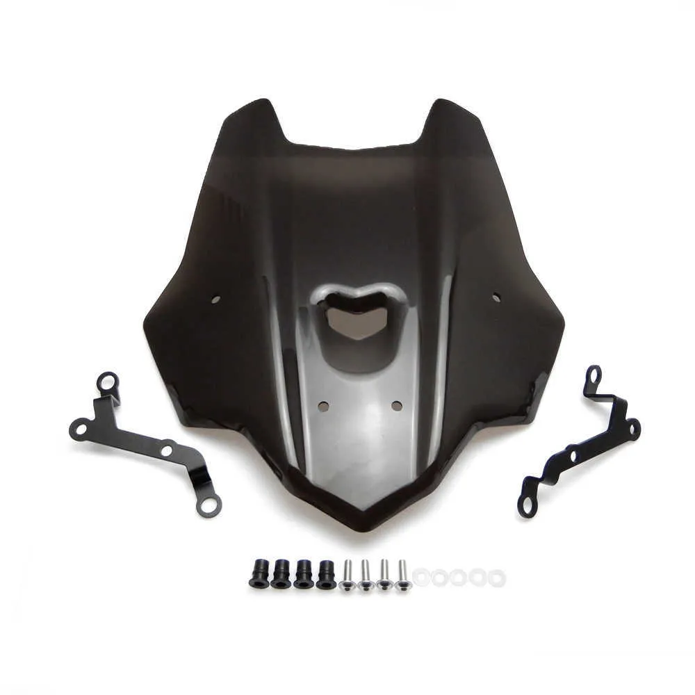 Déflecteur De Vent Pare-Brise Moto Réglable Universel Bleu - Protection Confort
