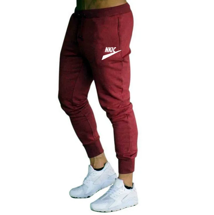 Autumn Winter New Men's Pants Jogging Running Male Sport Fitness Sportwear Breatble Casual Pants Brand Logo Print