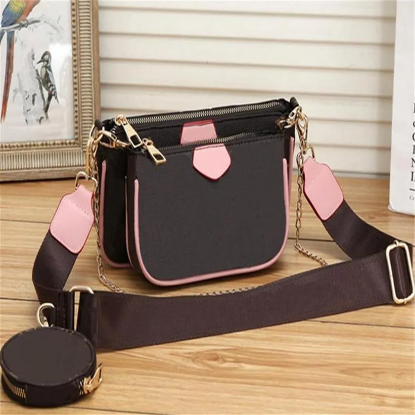 2020 Design women's handbag high quality shoulder bag classic travel bag fashion leather handbag mixed handbag612481