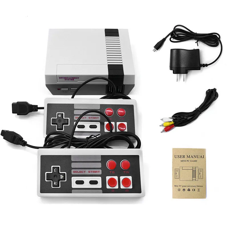 Mini hôte nostalgique TV peut stocker 620 500 Console de jeu vidéo portable pour consoles de jeux NES avec boîte de vente au détail