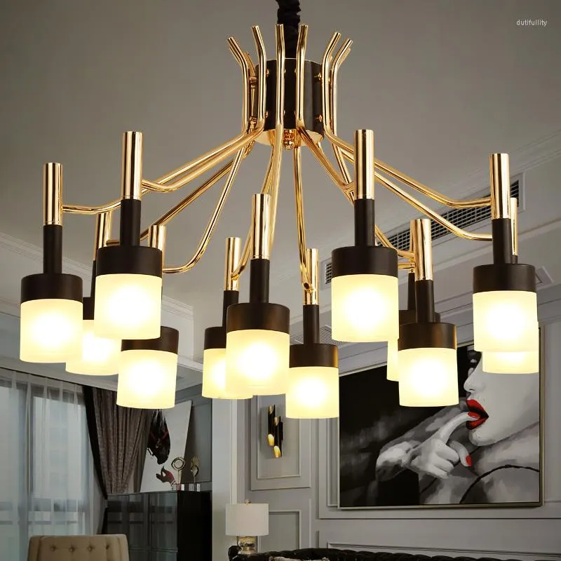 Lampy wiszące nordyckie światła do oświetlenia domu nowoczesna lampa wisząca akrylowa akrylowa żarówka LED salon sypialnia 90-260V