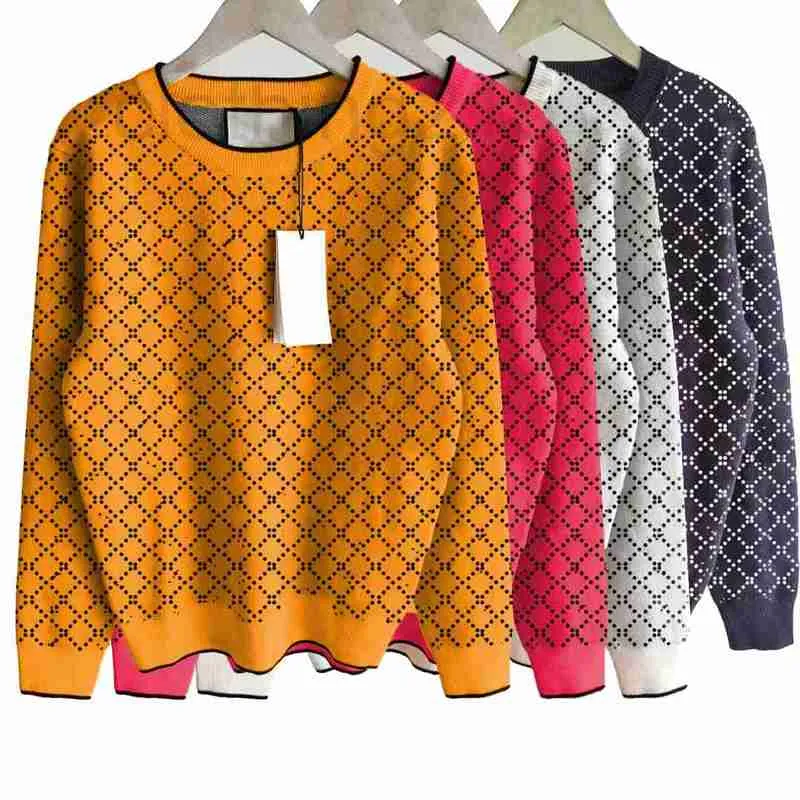 Kvinnors tr￶jor Designer 2022 Womens Designers G Multicolor Pullover Hoodie L￥ng￤rmad tr￶ja Sweatshirt Knitwear 3 D Letter Winter Fashion Clothes Womens 7sq9