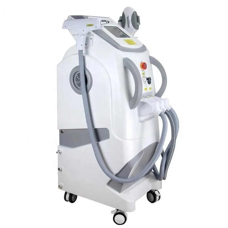 OPT SHR IPL + ND Yag Laser Machine Hair Removal Tattoo Remova RF E-light Skin Rejuventaion Facial Care Beauty Equipment