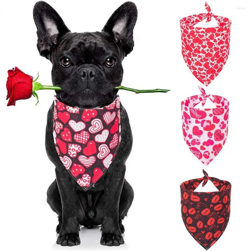 Hondenkleding verstelbare huisdier puppy katten sjaal bandana kraag nek speeksel handdoek pu katoen accessoires print driehoek verband