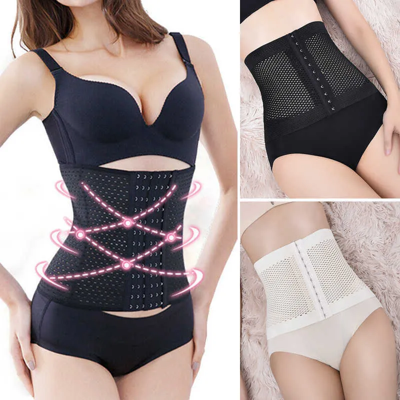 Waist and Abdominal Shapewear Body Shaper Trainer Curve Women Corset Slimming Underwear Belt Strap Sheath Girdles 0719