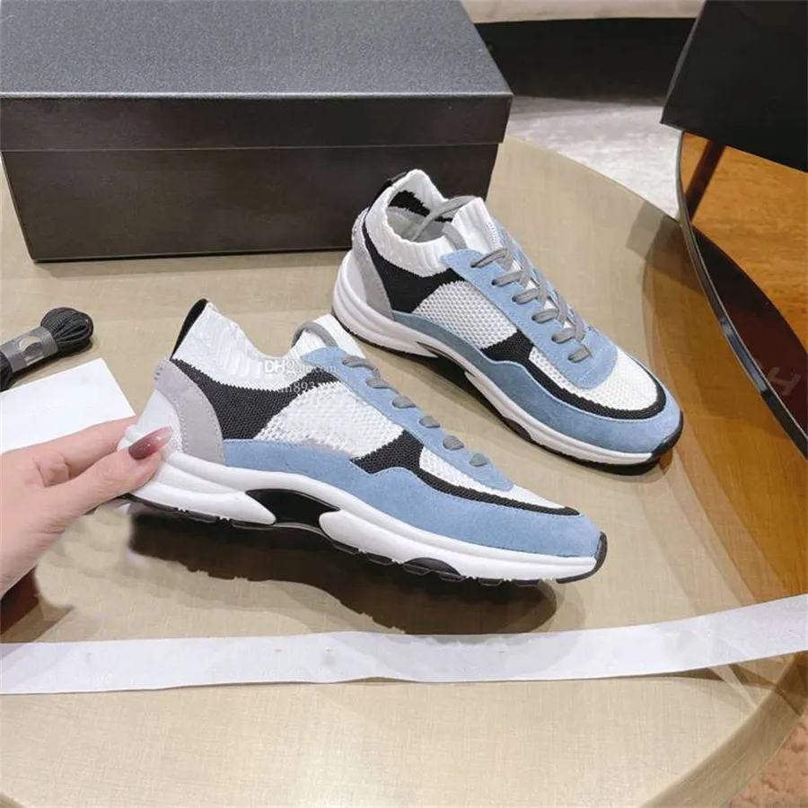 Luxury Designer Running Shoes Fashion Sneakers Women Spring and Autumn Channel Sports Shoe New CCity Trainer fghfgh