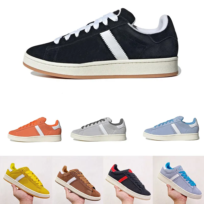 2023 Mocka Skor Sneakers Lyx Designer Sko Andas Mesh Snörning Vintage Casual Sneakers Kvinnor Män Sneakers Campus Sneaker Mode Trainer storlek 36-45