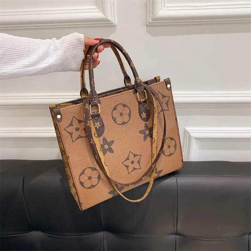 2023 ZAKS MAKELING OUTLANDEN Autumn en winter Nieuwe vintage Tote Shopping Star Fashion Damesschoudertas