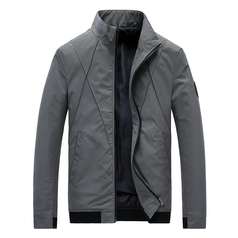 Men s jackor Luulla Brand Spring Solid Casual Bomber Jacket Coat Autumn MA1 Fashion Windproof Waterproof Coats 230207