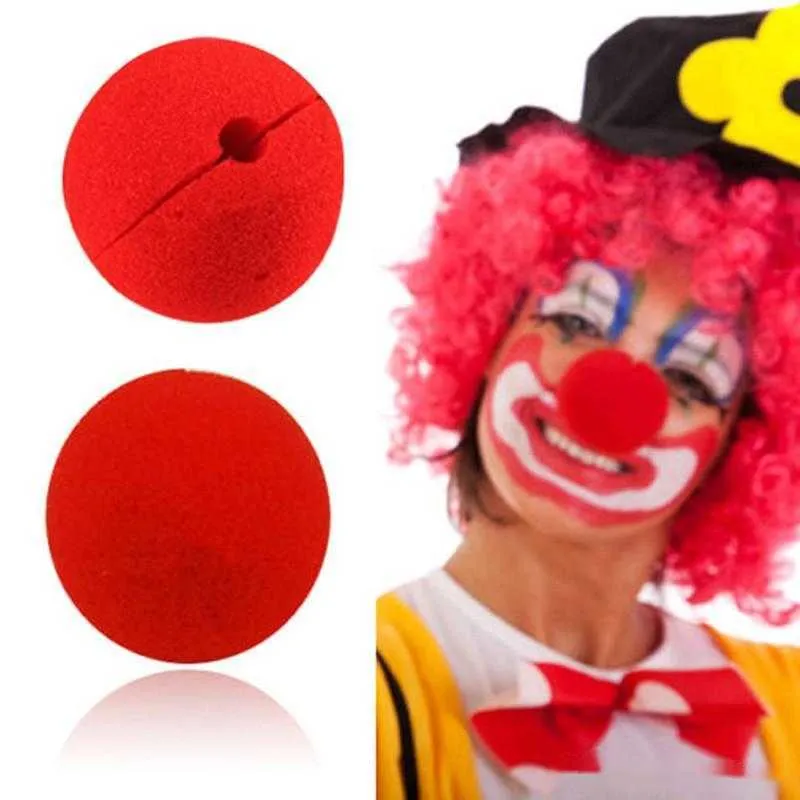 Nose Foam Circus Clown Nose Comic Party Mask Supplies Christmas Accessory Costume Magic Dress Party Prop