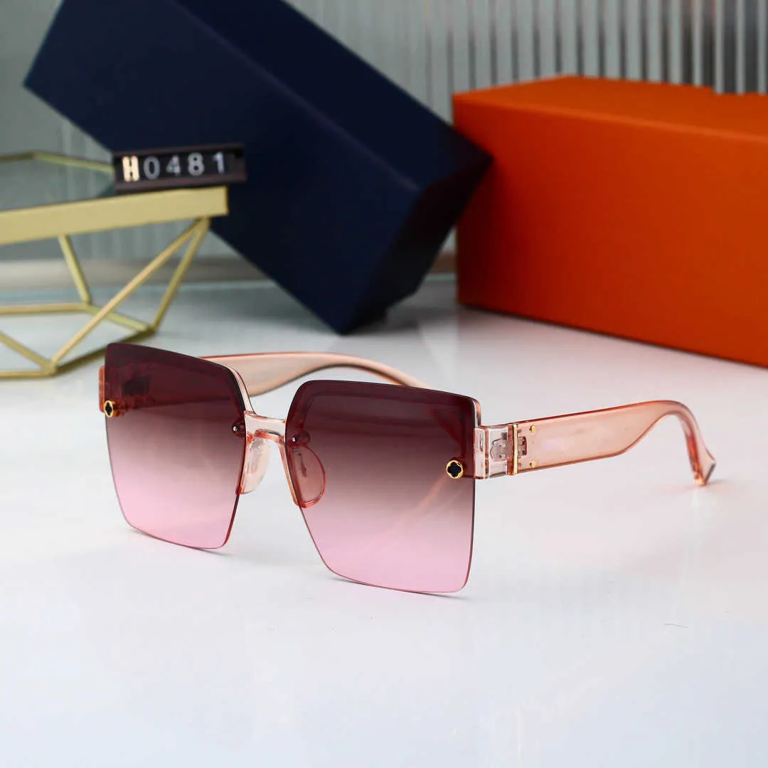 Поляризованные солнцезащитные очки модные классические леди зеркала для женщин и мужских очков Дизайнерские солнцезащитные очки Unisex 8 Colors Outdoor Shades Pc Half рамка