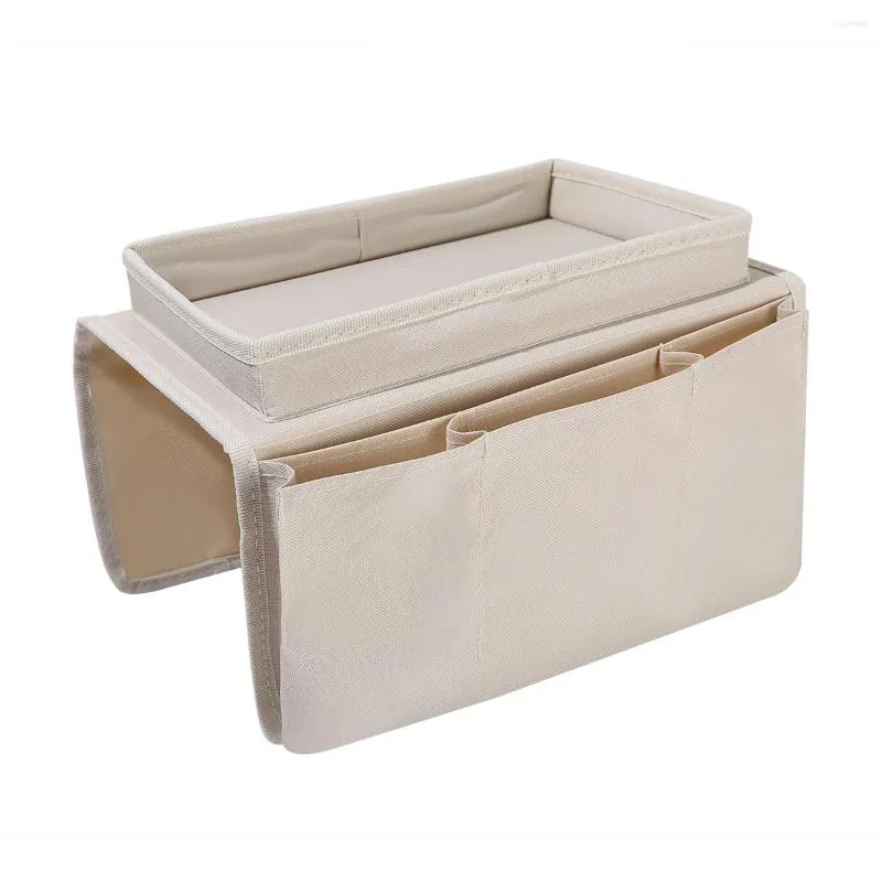 Aufbewahrungsboxen Sofa TV -Fernbedienungsregelhalter Organizer Caddy für Anfälle über Stühlen Sofas -Sessel mit breiter Arm