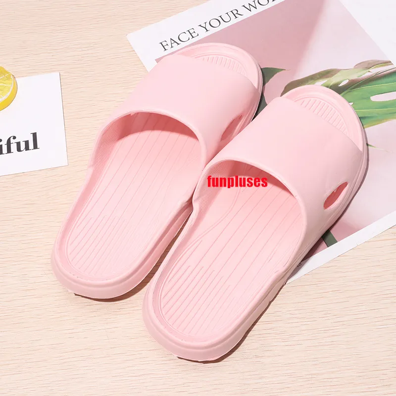 2023 Summer Slippers Fashion Home Indoor Outdoor House Slipper For Men Women EVA Rubber Flat Slides Black White Red Sand Lightweight Sandal Beach Shoes Hot