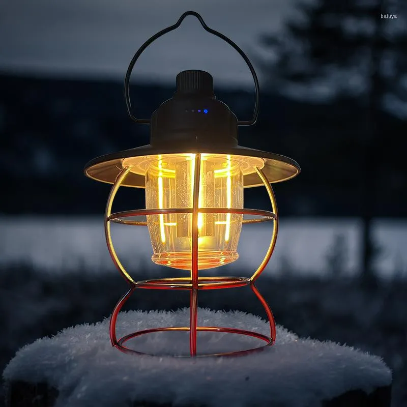 Wszystkie kółki terenowe Przenośna latarnia 50 W USB ładowna żarówka LED Light Outdoor Camping gospodarstwa domowego 3