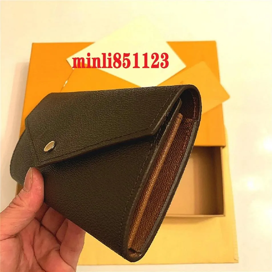 M60531 Sarah Wallet Designer Long Envelope Flap Flap Emilie Josephine carteira CARTￃO CARTￃO CARTￃO DE moeda Purse Mini Pochette ACCE337F