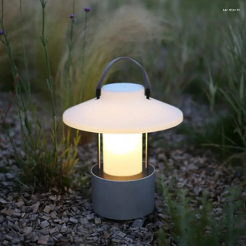 Outdoor Light Garden Villa Mobilna przenośna wodoodporna atmosfera kemping nowoczesny minimalistyczny ogród