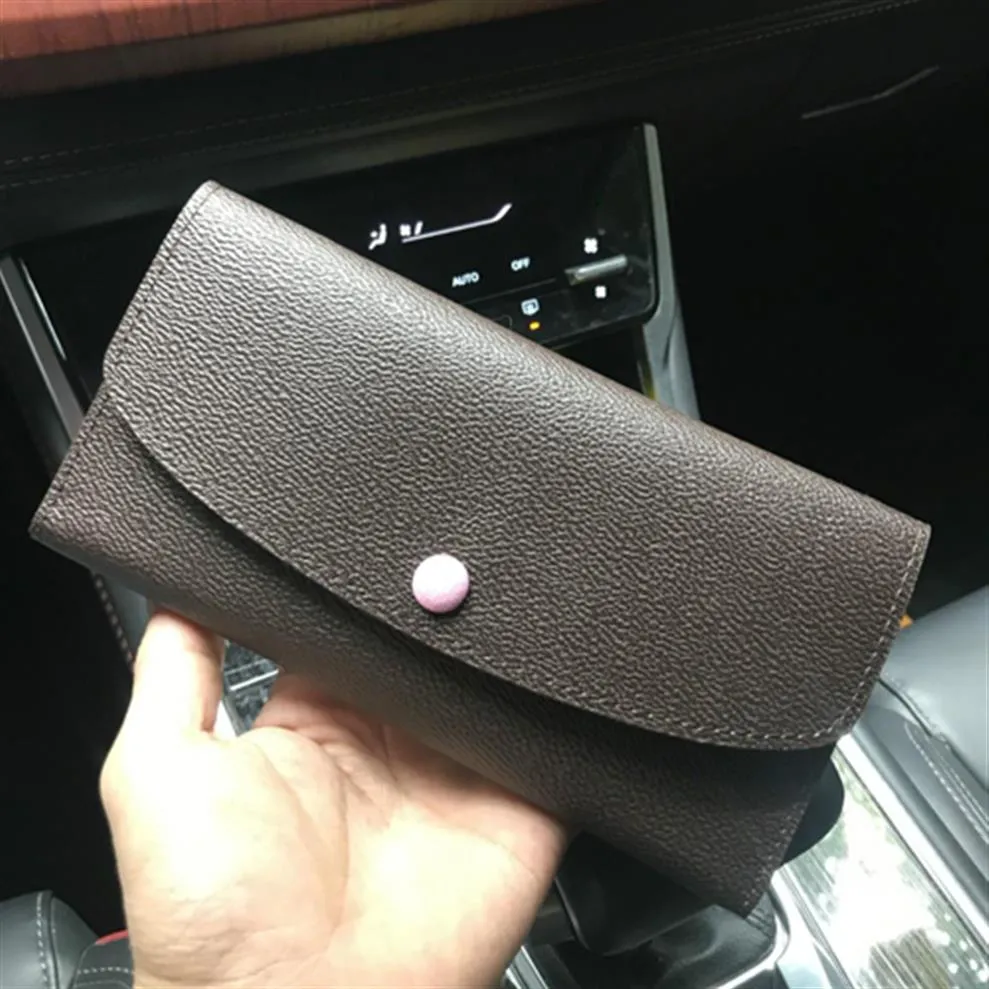 60136 Fashion Long Wallets Women Leather Women Wallets Wristlet Handbags Long Money Bag Zipper Coin Purse Cards ID283W