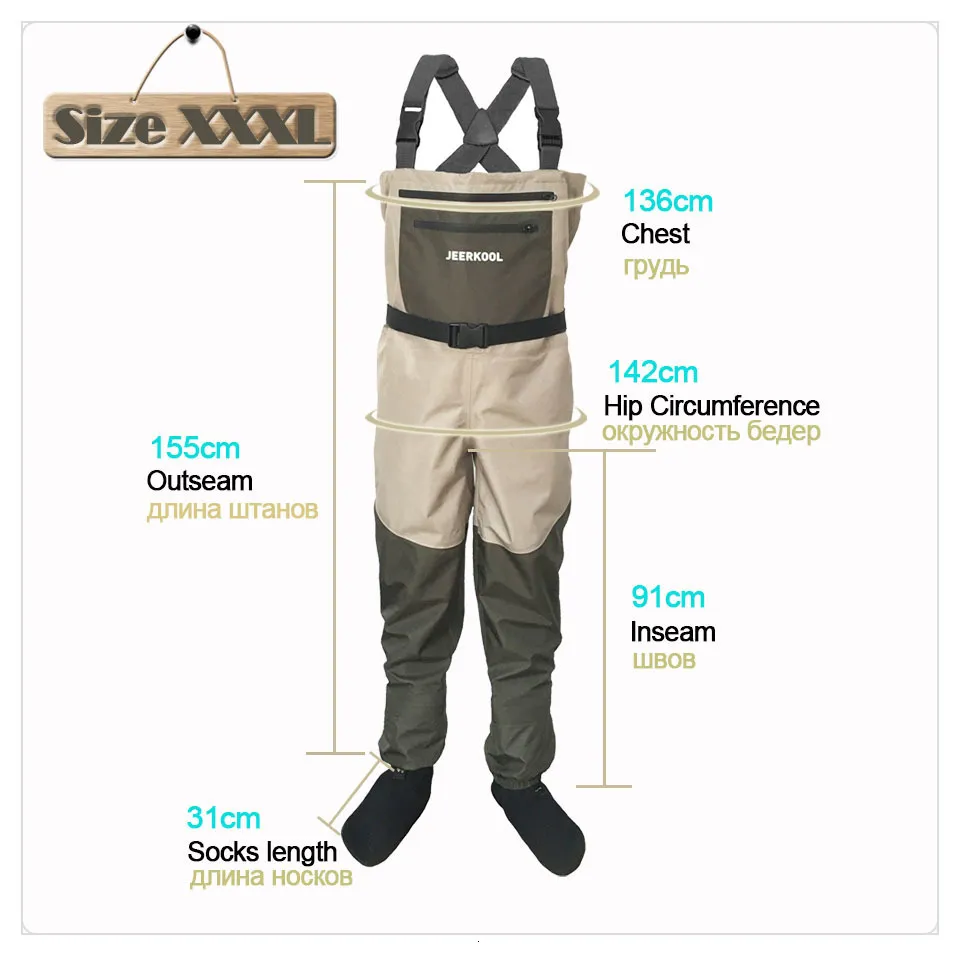 Chest Clothes Waders Shoes, Waders Fishing Waterproof