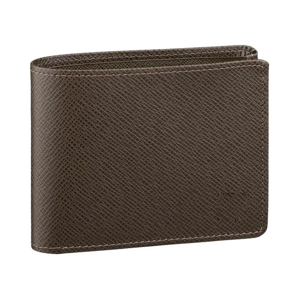 Aber Brand New Multiple Wallet Mens Real Leather Wallets for men M60895 Popular wallets card holder wallet Multiple Short Billfold276w