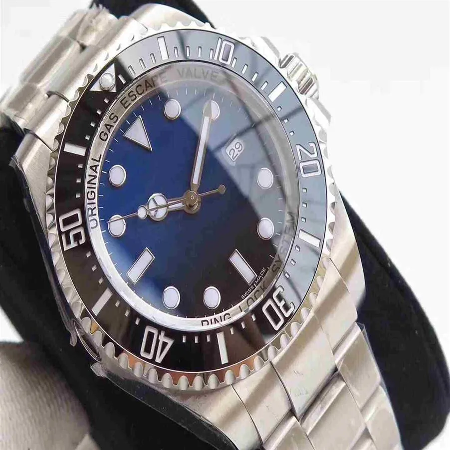 Top Ghost King Ceramic Ring Watch 2813 Automatisk Machine Core Sapphire Super Waterproof Watch Swimming f￶r 150m267b