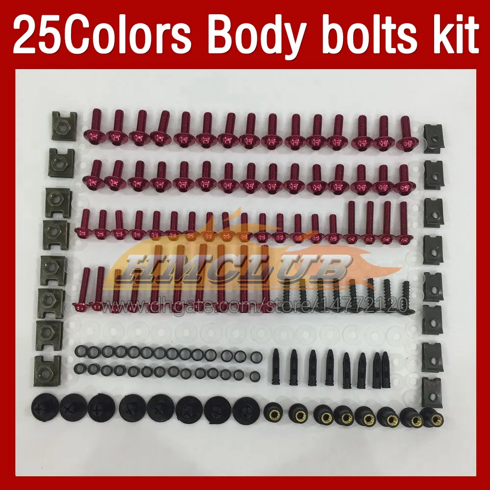 Complete Motorcycle Fairing Bolts Full Screw Kit For KAWASAKI NINJA