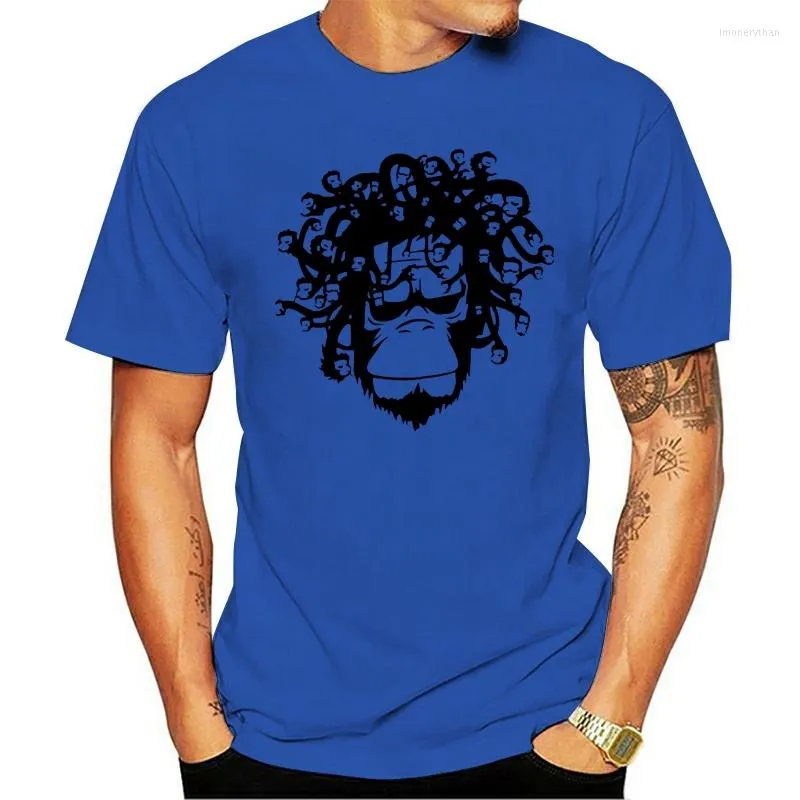 Męskie koszule 2023 Moda Casual Cotton T-Shirt Men / Women Summer Bank Monkey Stalker Indywidualny koszulka Graffiti Hurtowa