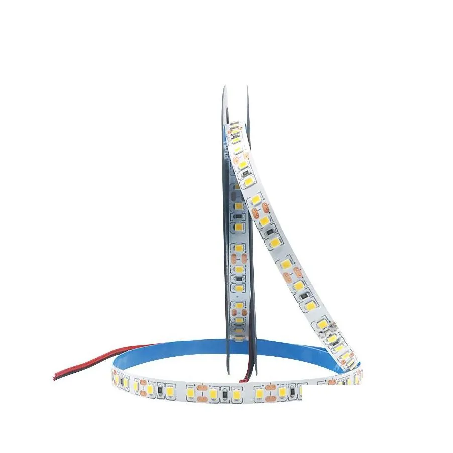 Led Strips Strip Smd 2835 120Led / M Ip20 Ip65 Light Tape Dc12V Double Pcb Diode Ribbon Flexible Drop Delivery Lights Lighting Holiday Dh27X