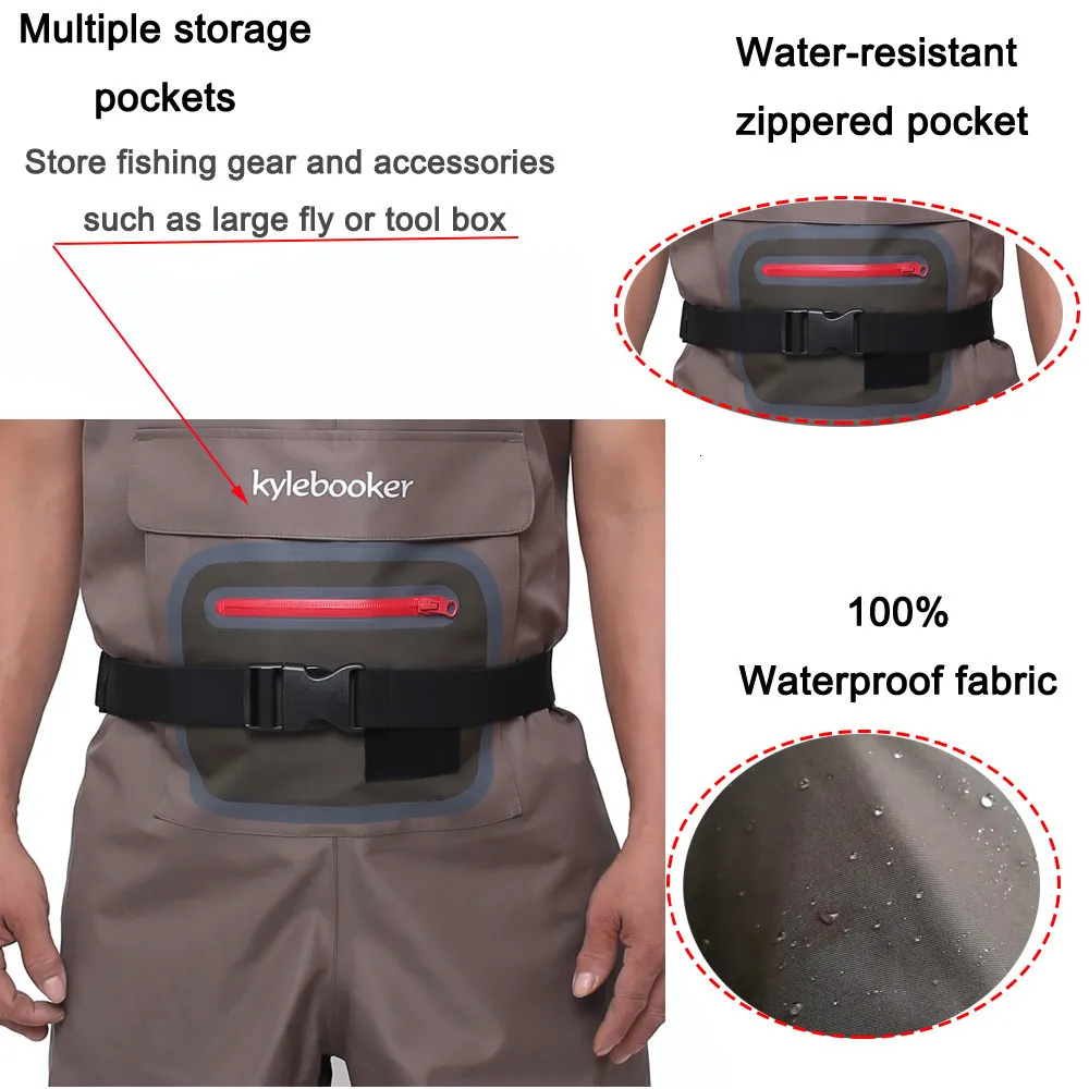 Breathable Lightweight Brown Outdoor Chest Waders For Fly Fishing Unisex  Statarea Prediction Foot Wader Size 230206 From Bai07, $95.68
