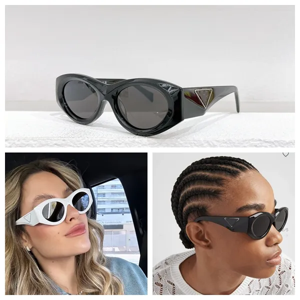 PR20ZS Designer-Sonnenbrille für Damen, Outdoor-Sonnenbrille, PC-Rahmen, modisch, klassisch, Damen-Sonnenbrille, Spiegel für Damen, Luxus-Sonnenbrille, Strandbrille