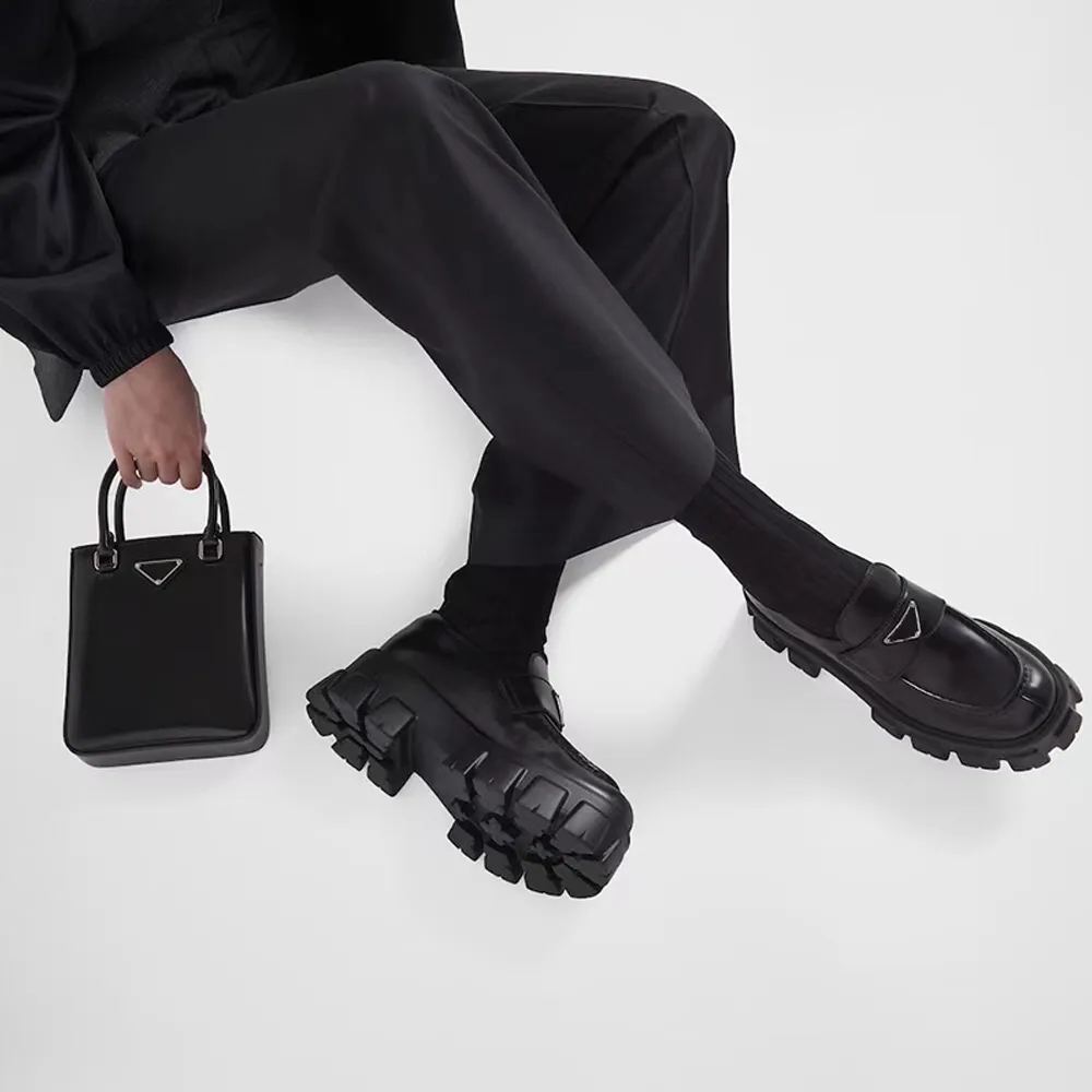 Brushed Leather Monolith Loafer Dress Shoes | 2024 | Unique  display picture 1