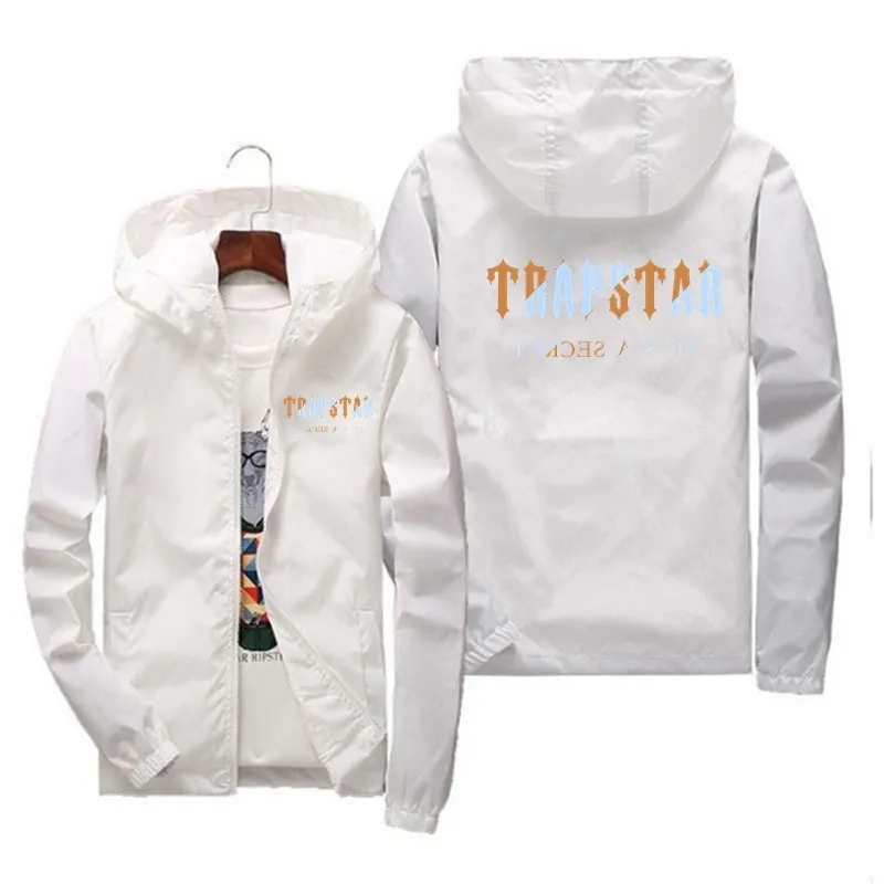 Mens Jacket Hooded Autumn And Winter Style For Men Women Windbreaker Coat Long Sleeves Fashion Jackets With Zippers Letters Printed Outwears