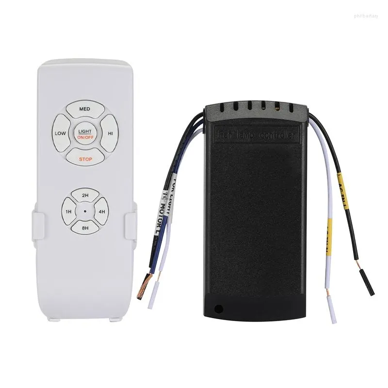 Smart Home Control Abhu App Remote WiFi Wireless Timing Fan Taklampor Controller Spänning 110V