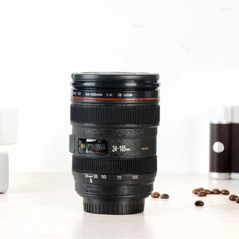 Koppar fat platt täcker plastlins SLR-kamera kopp antiskid Keep-Warm Stirring Coffee