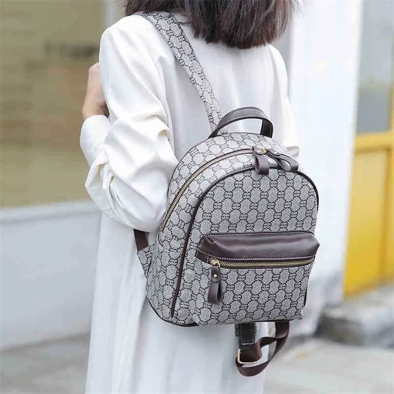 2023 Bags Clearance Outlets School Bags Backpack women 2023 new version middle school student schoolbag leisure travel backpack women's bag