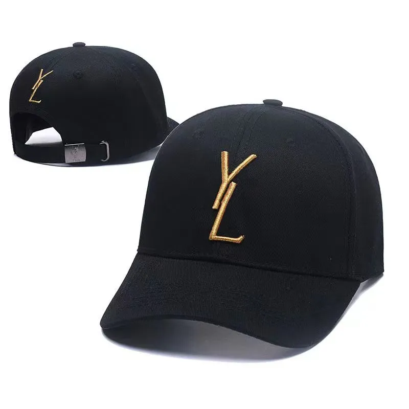 Fashion Baseball Letter Y Men's and Women's Outdoor Sports Hat 16 Color Embroidered Cap Adjustable Fit Caps