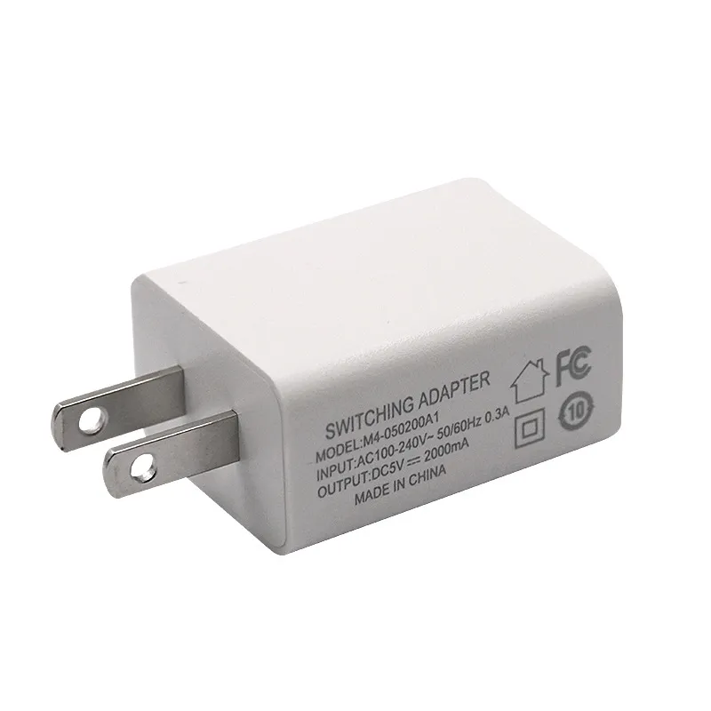 Blok ładowarki do telefonu Ładowarka ścienna z jednym portem USB 5V 2A/1A Adapter szybkiego ładowania Cube Box do tabletu iPhone Samsung