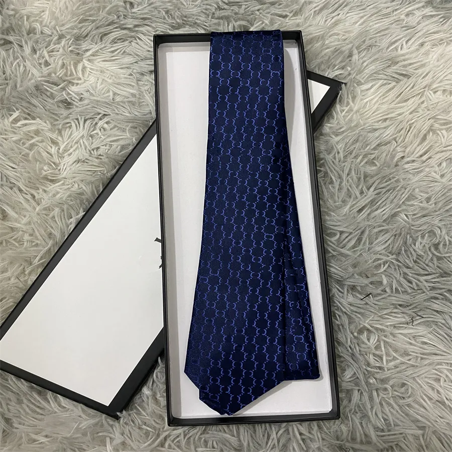 22ss märke män Slipsar 100 % sidenslipsar Jacquard Klassisk vävd handgjord slips för män Bröllop Casual och Business Neck Tie 99