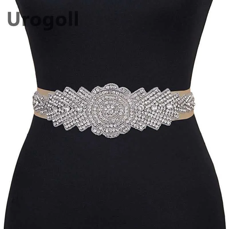 Riemen mode dames strass riem kristallen bruids riem bruiloft bruids riem trouwjurk riem feestje meisje sieraden accessoires g230207