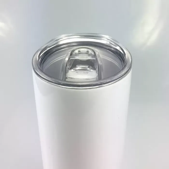 20OZ Sublimation Stainless Steel Skinny Tumblers DIY Tall Skinny Cups Vacuum Insulated Car Tumblers 600ml Coffee Beer Mug Water Bottle A07