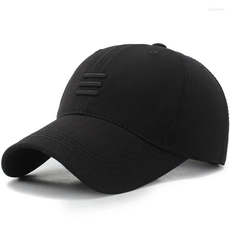 Bollmössor 2023 Mens Baseball Summer Cap för kvinnor Bone Gorras svarta pappa hattar Casquette Snpback Trucker Hat Vuxen Dekorera