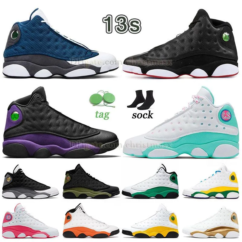 purple and yellow 13s