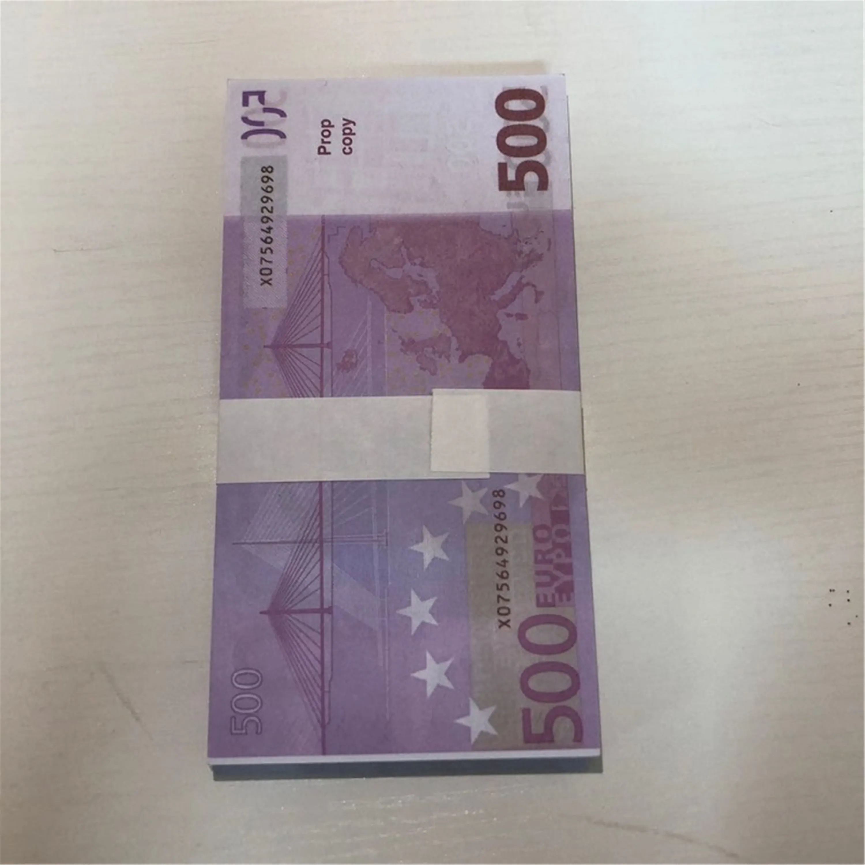 Fake Money New Counterfeit Banknote Props LE500 50 Prop Ticket Dollar