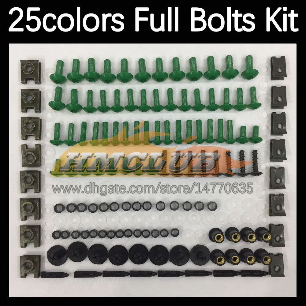 268PCS Complete Moto Body Volledige schroeven Kit voor BMW S 1000 S1000 RR 1000RR S1000-RR S1000RR 09 10 11 12 13 14 09-14 Motorfietsbouten Bouten Bouten Boutschroef Moer set