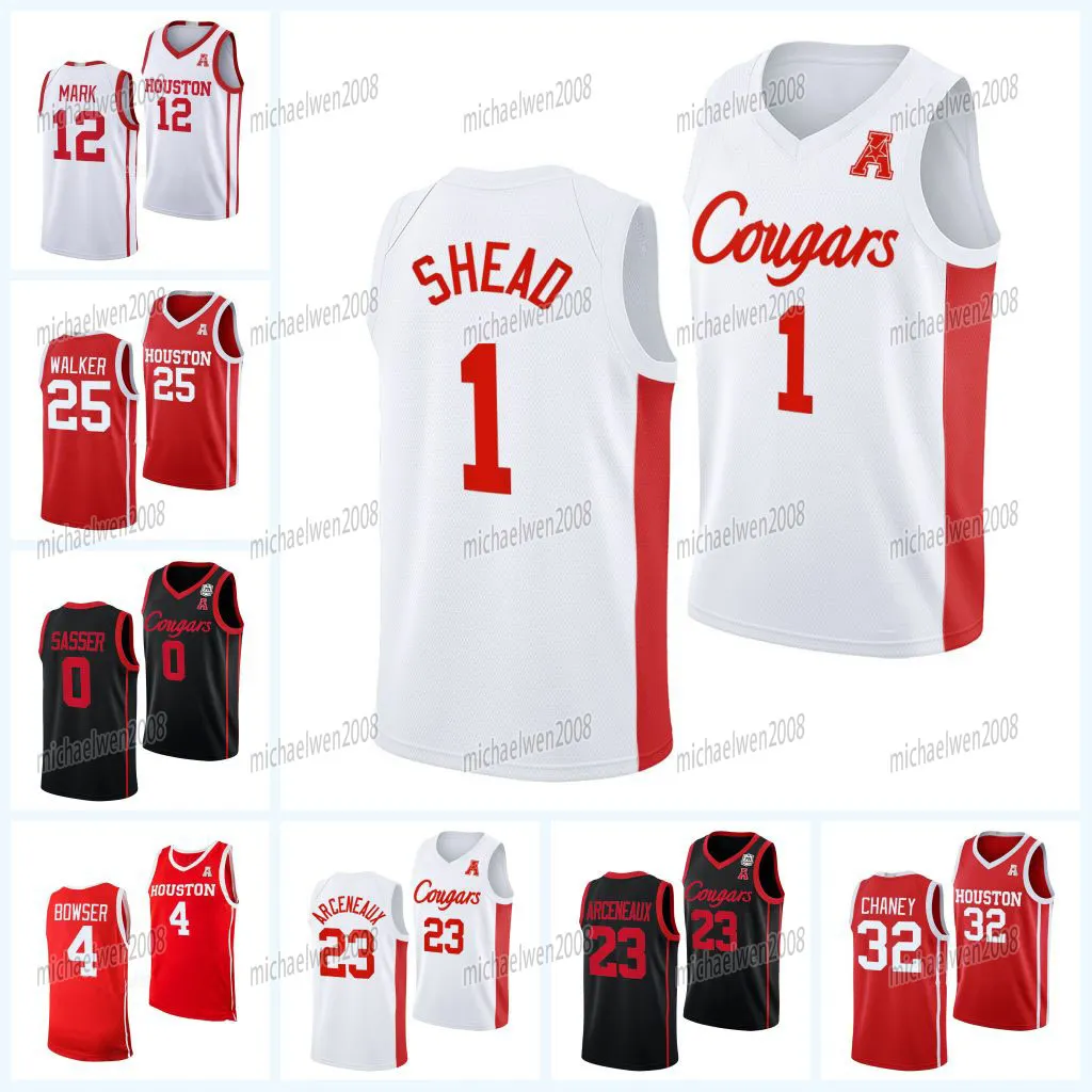 Women's Houston Cougars Velocity Star Embellished Crew Sweatshirt, image size:1024x1024