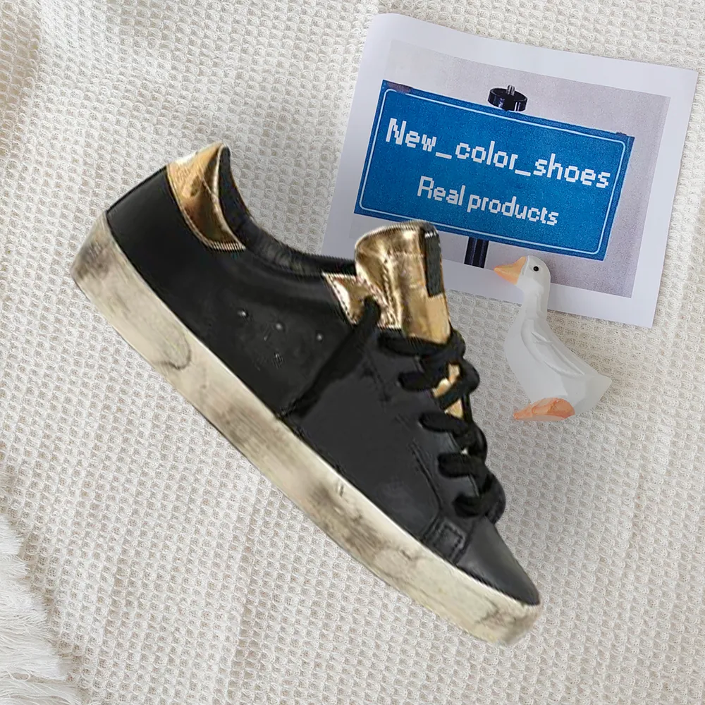 DHgate.com:Golden Superstar Sequins Designer Sneakers